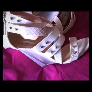 SOLD: Casadei for Prabal Gurung Wedge Sandals 10B